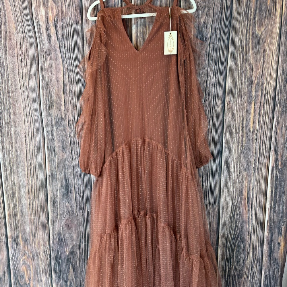Joyfolie - Malani Dress in Rosette - Picture 3 of 12